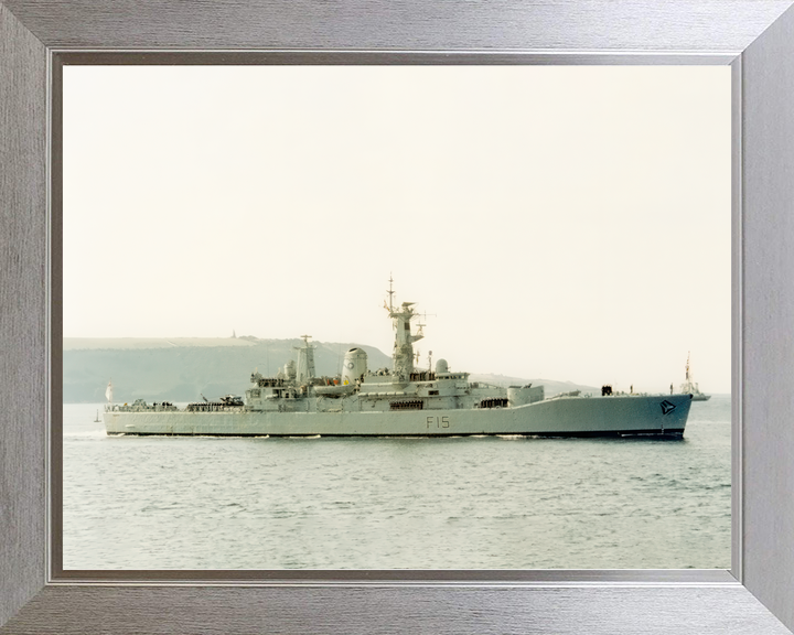 HMS Euryalus (F15) Royal Navy Leander Class Frigate Starboard Beam View Photo Print Wall Art Decor - Posters, Prints, & Visual Artwork - by Hampshire Prints (image 7 of 9)