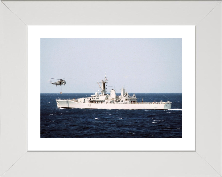 HMS Euryalus (F15) Royal Navy Leander Class Frigate  VERTREP Photo Print Wall Art Decor - Posters, Prints, & Visual Artwork - by Hampshire Prints (image 4 of 9)