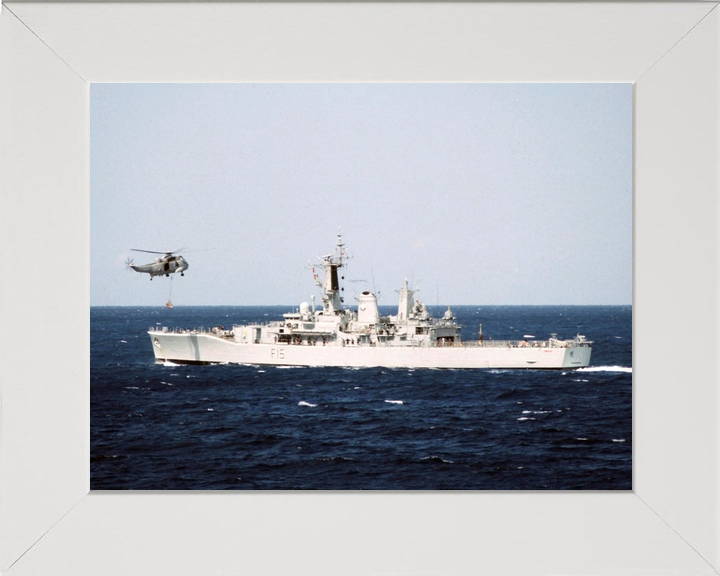 HMS Euryalus (F15) Royal Navy Leander Class Frigate  VERTREP Photo Print Wall Art Decor - Posters, Prints, & Visual Artwork - by Hampshire Prints (image 5 of 9)