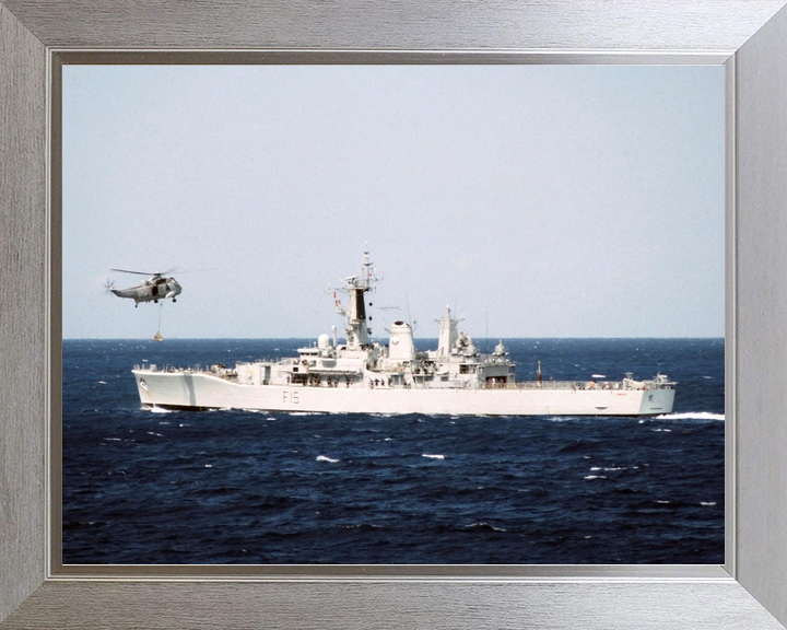 HMS Euryalus (F15) Royal Navy Leander Class Frigate  VERTREP Photo Print Wall Art Decor - Posters, Prints, & Visual Artwork - by Hampshire Prints (image 7 of 9)