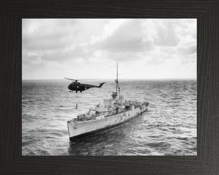 HMS Pheasant F49 Black Swan Class Sloop January 1963 Photo Print - Posters, Prints, & Visual Artwork - by Hampshire Prints (image 3 of 9)