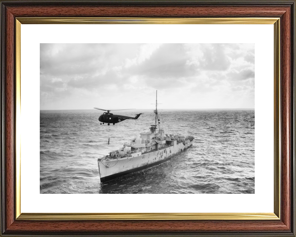 HMS Pheasant F49 Black Swan Class Sloop January 1963 Photo Print - Posters, Prints, & Visual Artwork - by Hampshire Prints (image 8 of 9)