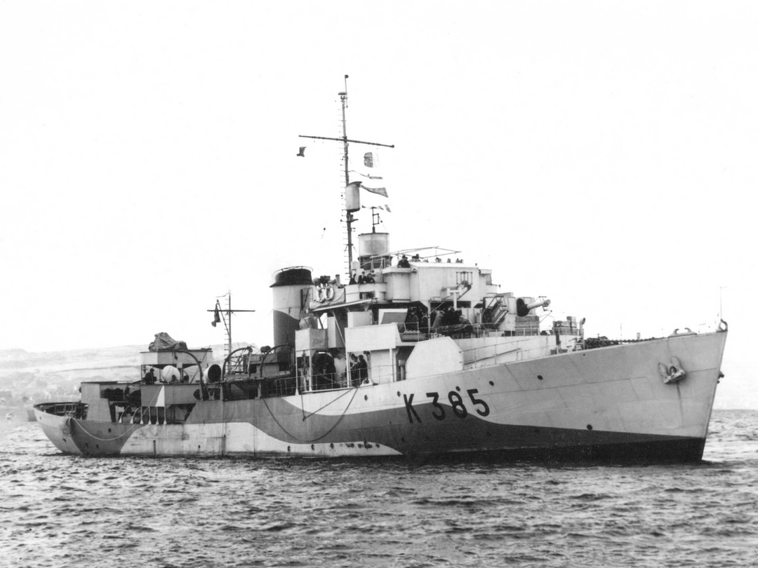 HMS Arabis (K385) Royal Navy Flower Class Corvette Starboard View Warship Photo Print Wall Art Decor Posters, Prints, & Visual Artwork Hampshire Prints 6 x 4 No Frame No