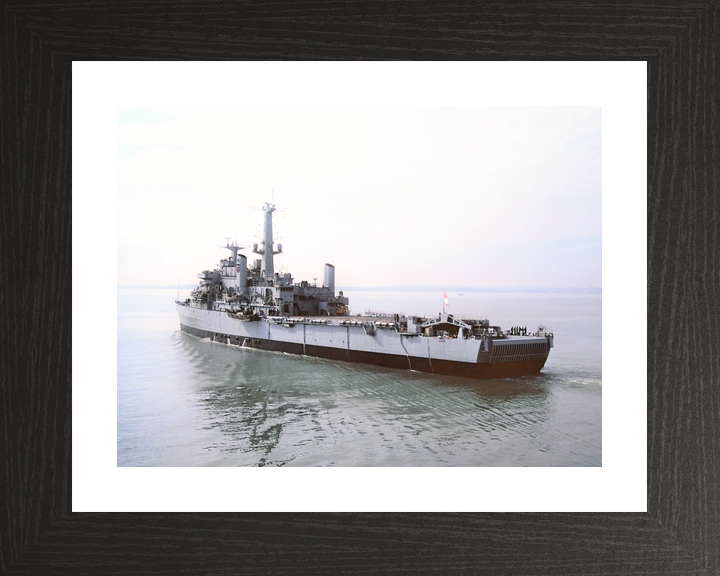 HMS Intrepid L11 Fearless Class Amphibious Ship September 1989 Port Quarter View Photo Print - Posters, Prints, & Visual Artwork - by Hampshire Prints (image 2 of 9)