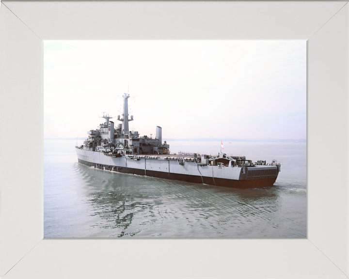 HMS Intrepid L11 Fearless Class Amphibious Ship September 1989 Port Quarter View Photo Print - Posters, Prints, & Visual Artwork - by Hampshire Prints (image 5 of 9)