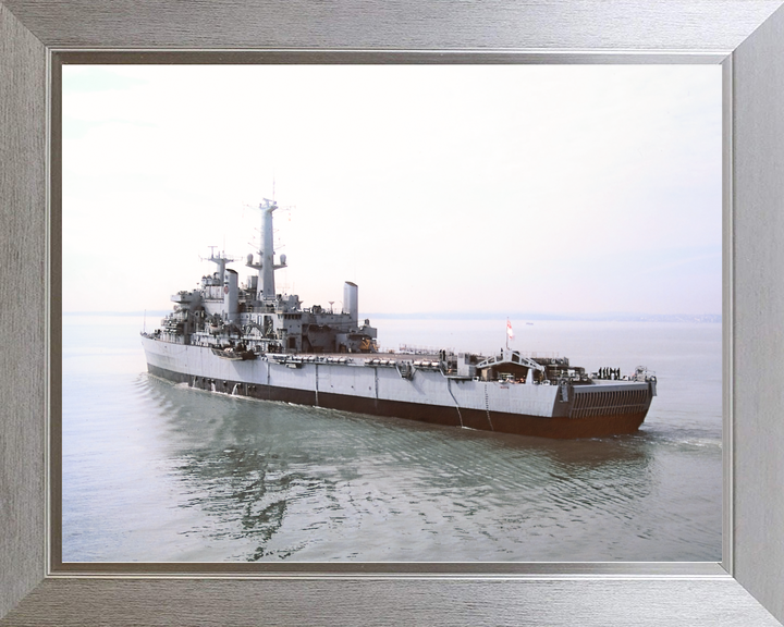 HMS Intrepid L11 Fearless Class Amphibious Ship September 1989 Port Quarter View Photo Print - Posters, Prints, & Visual Artwork - by Hampshire Prints (image 7 of 9)