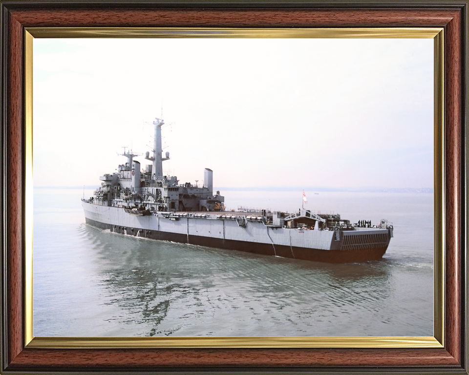 HMS Intrepid L11 Fearless Class Amphibious Ship September 1989 Port Quarter View Photo Print - Posters, Prints, & Visual Artwork - by Hampshire Prints (image 9 of 9)