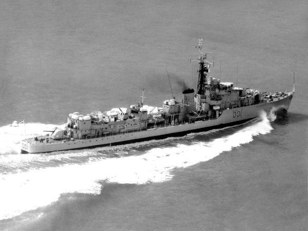 HMS Caprice D01 C Class Destroyer 1963
