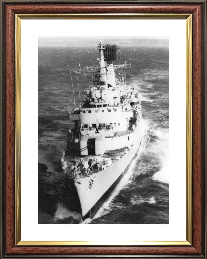 HMS Glamorgan D19 County Class Destroyer 1976