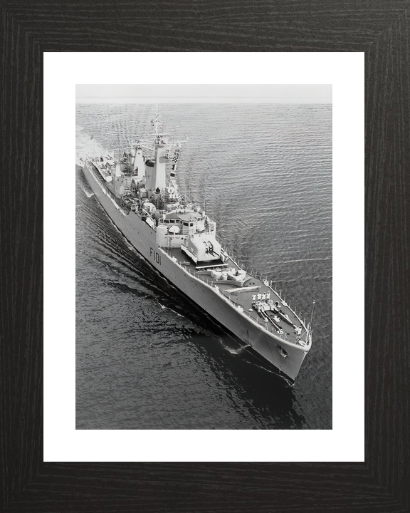 HMS Yarmouth F101 Rothesay Class Frigate Starboard Bow View Photo Print - Posters, Prints, & Visual Artwork - by Hampshire Prints (image 2 of 9)