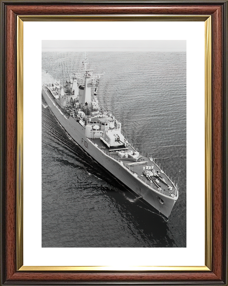 HMS Yarmouth F101 Rothesay Class Frigate Starboard Bow View Photo Print - Posters, Prints, & Visual Artwork - by Hampshire Prints (image 8 of 9)