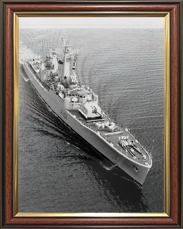 HMS Yarmouth F101 Rothesay Class Frigate Starboard Bow View Photo Print - Posters, Prints, & Visual Artwork - by Hampshire Prints (image 9 of 9)