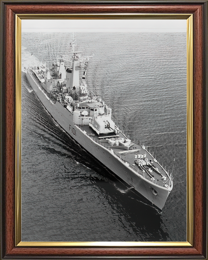 HMS Yarmouth F101 Rothesay Class Frigate Starboard Bow View Photo Print - Posters, Prints, & Visual Artwork - by Hampshire Prints (image 9 of 9)