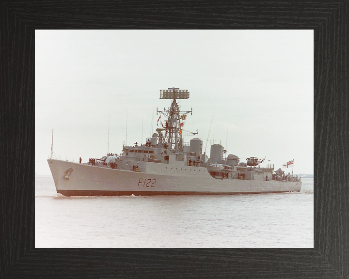 HMS Gurkha F122 Tribal Class Frigate Leaving Port Photo Print - Posters, Prints, & Visual Artwork - by Hampshire Prints (image 3 of 9)