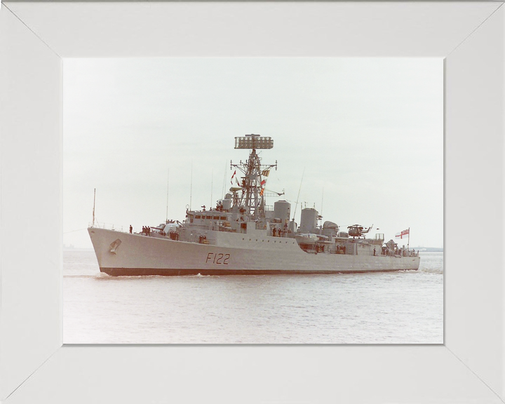 HMS Gurkha F122 Tribal Class Frigate Leaving Port Photo Print - Posters, Prints, & Visual Artwork - by Hampshire Prints (image 5 of 9)
