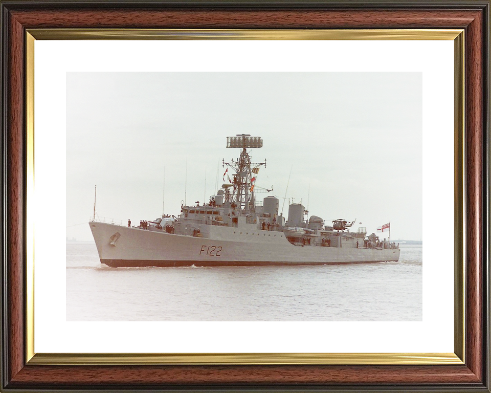 HMS Gurkha F122 Tribal Class Frigate Leaving Port Photo Print - Posters, Prints, & Visual Artwork - by Hampshire Prints (image 8 of 9)