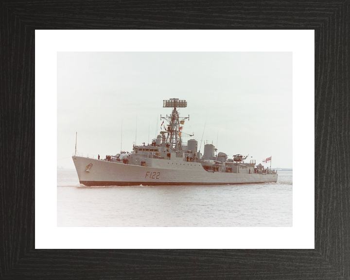 HMS Gurkha (F122) Royal Navy Tribal Class Frigate Leaving Port Photo Print Wall Art Decor - Posters, Prints, & Visual Artwork - by Hampshire Prints (image 2 of 9)