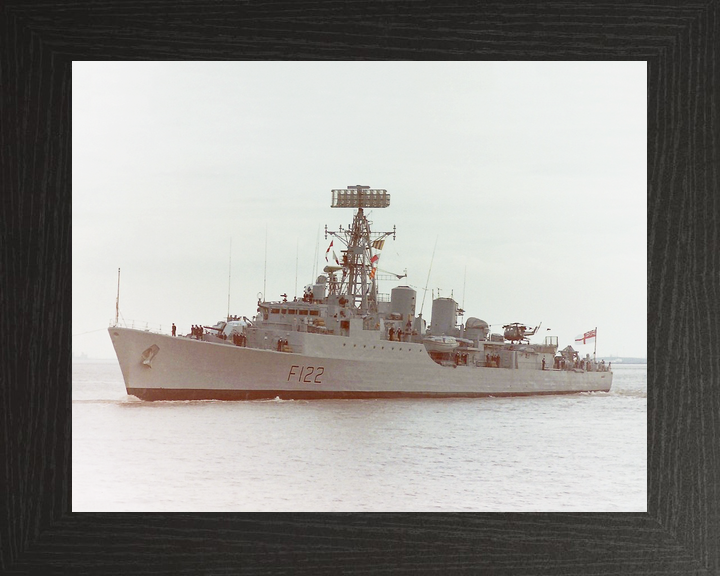 HMS Gurkha (F122) Royal Navy Tribal Class Frigate Leaving Port Photo Print Wall Art Decor - Posters, Prints, & Visual Artwork - by Hampshire Prints (image 3 of 9)