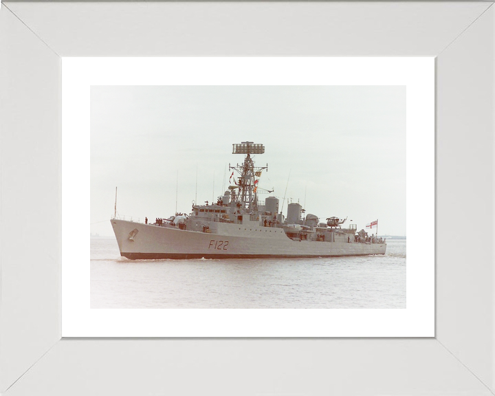 HMS Gurkha (F122) Royal Navy Tribal Class Frigate Leaving Port Photo Print Wall Art Decor - Posters, Prints, & Visual Artwork - by Hampshire Prints (image 4 of 9)