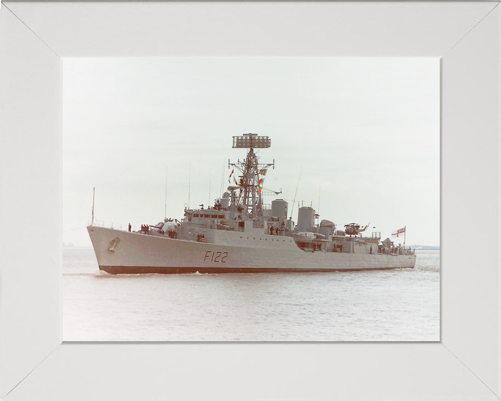 HMS Gurkha (F122) Royal Navy Tribal Class Frigate Leaving Port Photo Print Wall Art Decor - Posters, Prints, & Visual Artwork - by Hampshire Prints (image 5 of 9)
