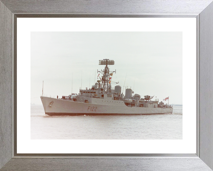 HMS Gurkha (F122) Royal Navy Tribal Class Frigate Leaving Port Photo Print Wall Art Decor - Posters, Prints, & Visual Artwork - by Hampshire Prints (image 6 of 9)
