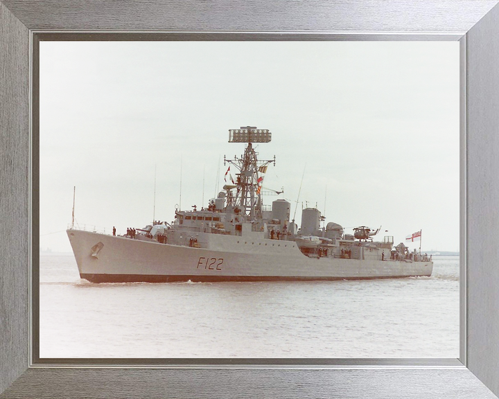 HMS Gurkha (F122) Royal Navy Tribal Class Frigate Leaving Port Photo Print Wall Art Decor - Posters, Prints, & Visual Artwork - by Hampshire Prints (image 7 of 9)