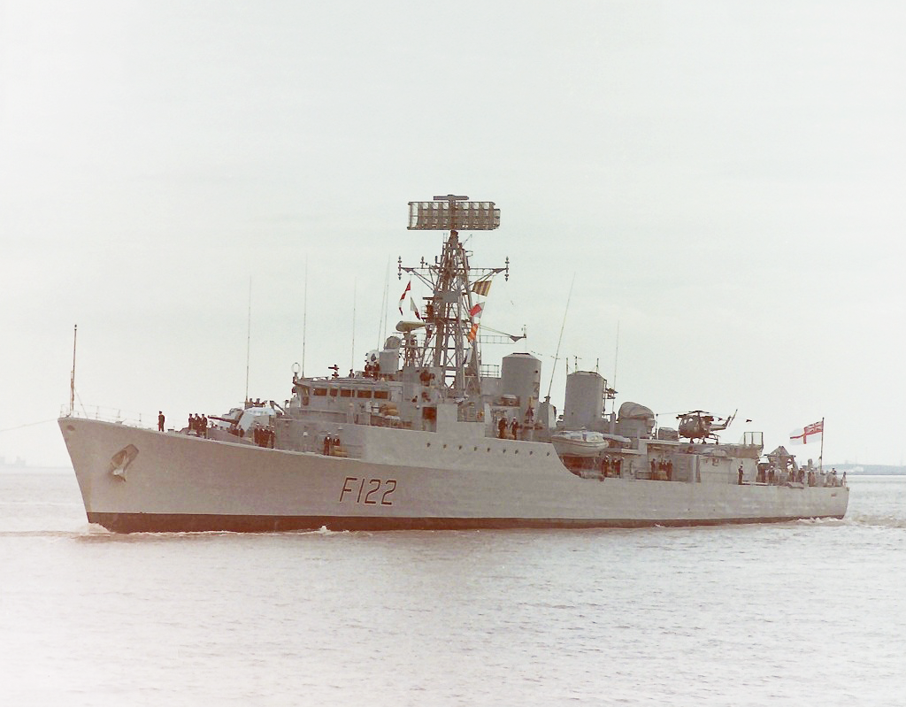 HMS Gurkha (F122) Royal Navy Tribal Class Frigate Leaving Port Photo Print Wall Art Decor - Posters, Prints, & Visual Artwork - by Hampshire Prints (image 1 of 9)
