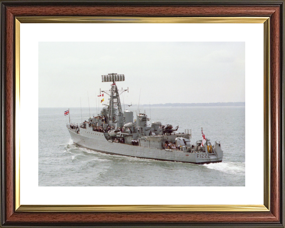 HMS Gurkha (F122) Royal Navy Tribal Class Frigate Families Day Photo Print Wall Art Decor - Posters, Prints, & Visual Artwork - by Hampshire Prints (image 8 of 9)
