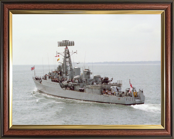 HMS Gurkha (F122) Royal Navy Tribal Class Frigate Families Day Photo Print Wall Art Decor - Posters, Prints, & Visual Artwork - by Hampshire Prints (image 9 of 9)