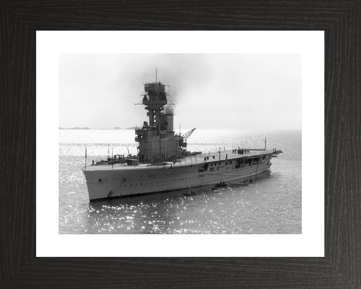HMS Hermes (95) Royal Navy Aircraft Carrier Port Side View Photo Print Wall Art Decor - Posters, Prints, & Visual Artwork - by Hampshire Prints (image 2 of 9)