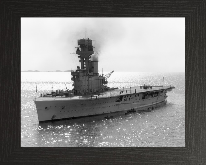 HMS Hermes (95) Royal Navy Aircraft Carrier Port Side View Photo Print Wall Art Decor - Posters, Prints, & Visual Artwork - by Hampshire Prints (image 3 of 9)
