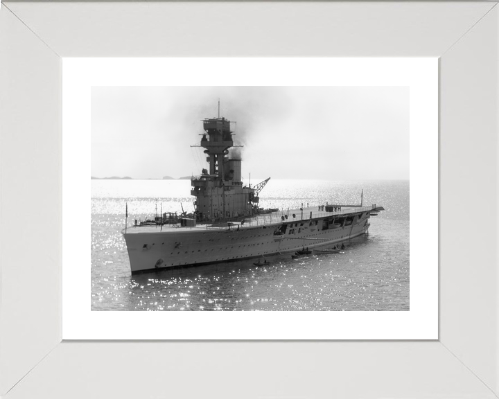 HMS Hermes (95) Royal Navy Aircraft Carrier Port Side View Photo Print Wall Art Decor - Posters, Prints, & Visual Artwork - by Hampshire Prints (image 4 of 9)