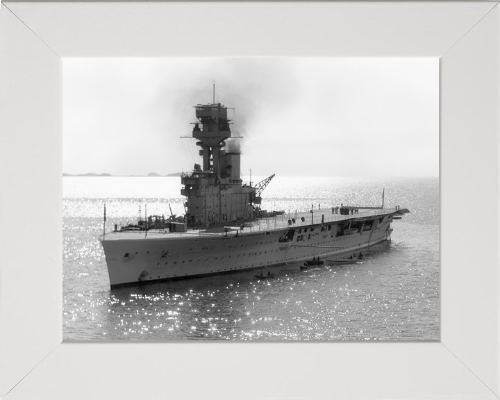 HMS Hermes (95) Royal Navy Aircraft Carrier Port Side View Photo Print Wall Art Decor - Posters, Prints, & Visual Artwork - by Hampshire Prints (image 5 of 9)
