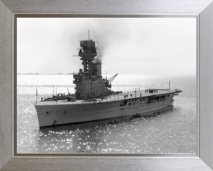 HMS Hermes (95) Royal Navy Aircraft Carrier Port Side View Photo Print Wall Art Decor - Posters, Prints, & Visual Artwork - by Hampshire Prints (image 7 of 9)