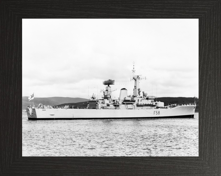 HMS Hermione (F58) Royal Navy Leander Class Frigate Low Starboard Beam View Photo Print Wall Art Decor - Posters, Prints, & Visual Artwork - by Hampshire Prints (image 3 of 9)