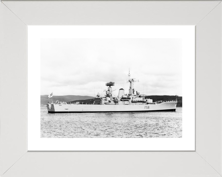 HMS Hermione (F58) Royal Navy Leander Class Frigate Low Starboard Beam View Photo Print Wall Art Decor - Posters, Prints, & Visual Artwork - by Hampshire Prints (image 4 of 9)