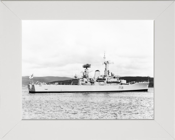 HMS Hermione (F58) Royal Navy Leander Class Frigate Low Starboard Beam View Photo Print Wall Art Decor - Posters, Prints, & Visual Artwork - by Hampshire Prints (image 5 of 9)