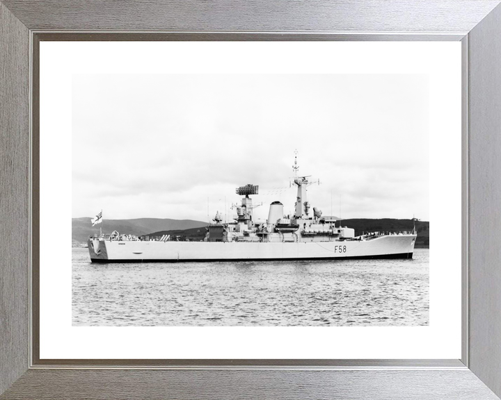 HMS Hermione (F58) Royal Navy Leander Class Frigate Low Starboard Beam View Photo Print Wall Art Decor - Posters, Prints, & Visual Artwork - by Hampshire Prints (image 6 of 9)