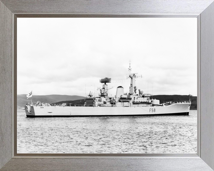 HMS Hermione (F58) Royal Navy Leander Class Frigate Low Starboard Beam View Photo Print Wall Art Decor - Posters, Prints, & Visual Artwork - by Hampshire Prints (image 7 of 9)