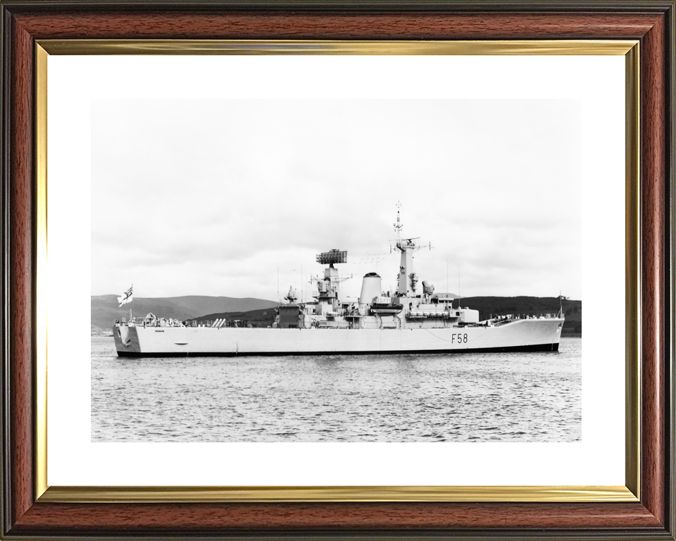 HMS Hermione (F58) Royal Navy Leander Class Frigate Low Starboard Beam View Photo Print Wall Art Decor - Posters, Prints, & Visual Artwork - by Hampshire Prints (image 8 of 9)