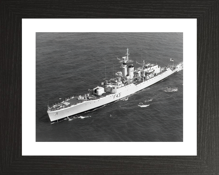 HMS Torquay F43 Whitby Class Frigate From the Air Photo Print - Posters, Prints, & Visual Artwork - by Hampshire Prints (image 2 of 9)