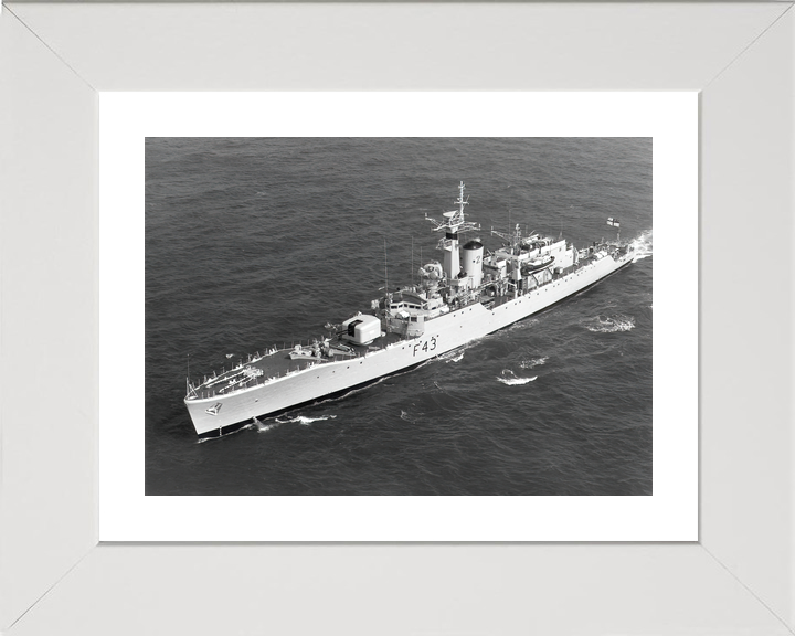 HMS Torquay F43 Whitby Class Frigate From the Air Photo Print - Posters, Prints, & Visual Artwork - by Hampshire Prints (image 4 of 9)