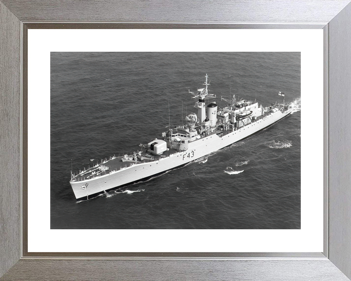 HMS Torquay F43 Whitby Class Frigate From the Air Photo Print - Posters, Prints, & Visual Artwork - by Hampshire Prints (image 6 of 9)