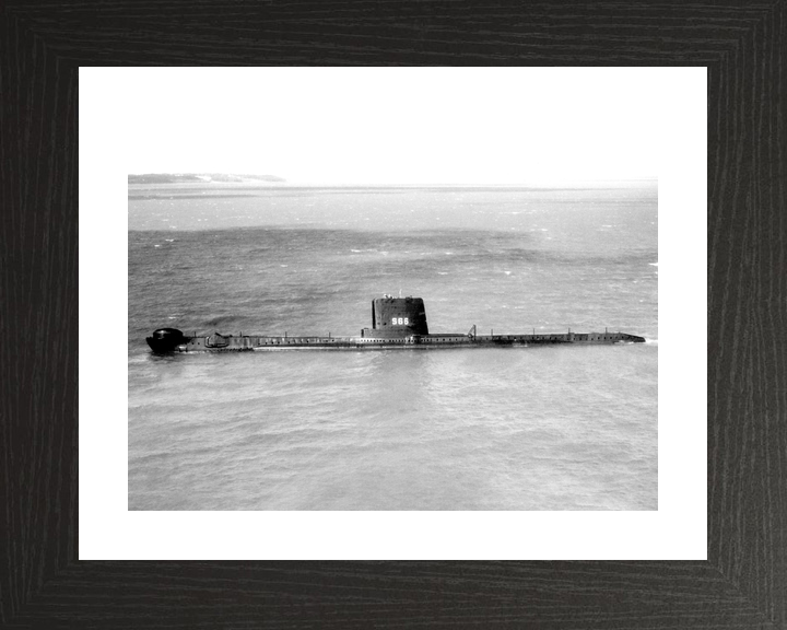 HMS Alderney S66 Amphion Class Submarine 1958