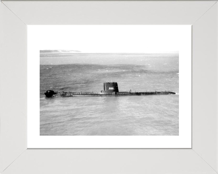 HMS Alderney S66 Amphion Class Submarine 1958