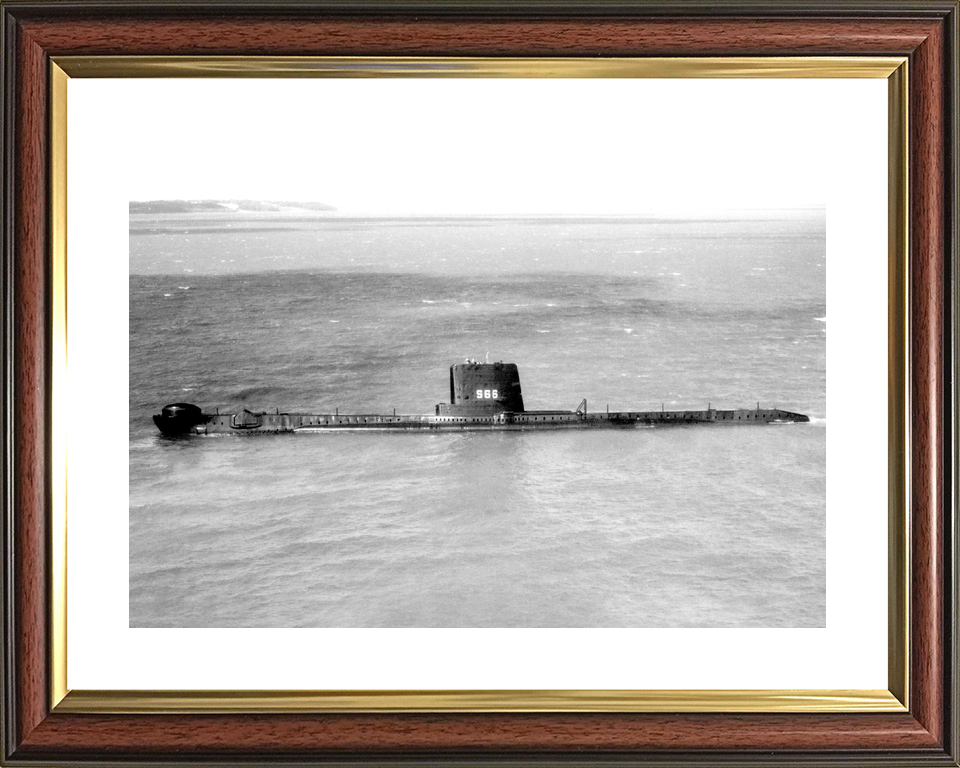 HMS Alderney S66 Amphion Class Submarine 1958