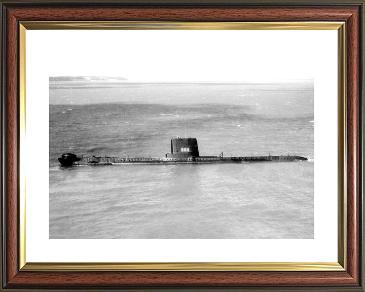HMS Alderney S66 Amphion Class Submarine 1958