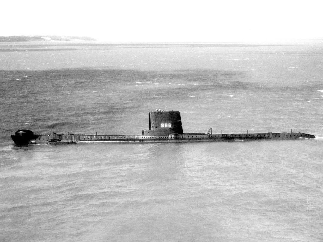 HMS Alderney S66 Amphion Class Submarine 1958