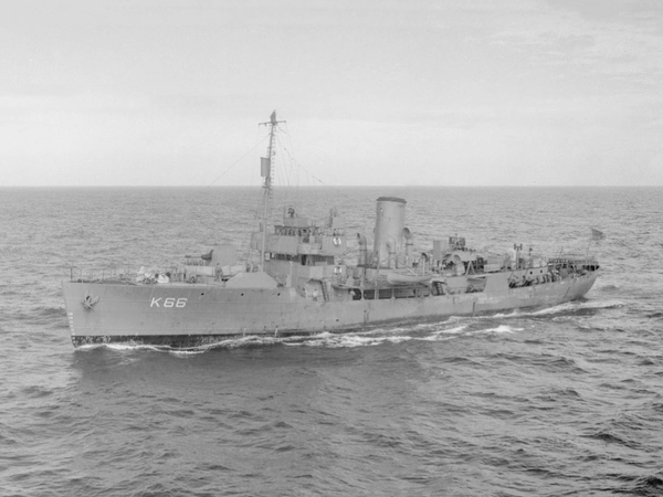 HMS Begonia K66 Flower Class Corvette