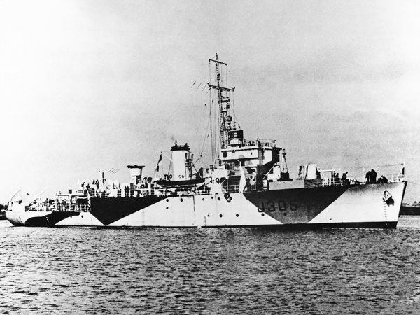 HMS Brave J305 Algerine Class Minesweeper